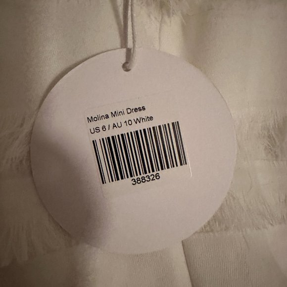 Princess Polly Molina Mini Dress White - Picture 6 of 6